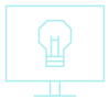 Desktop w bulb